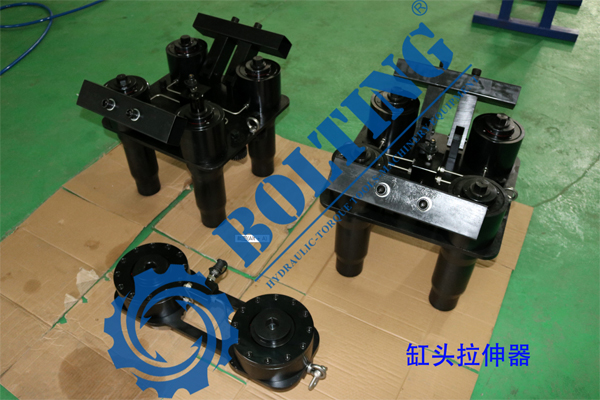 機車缸頭拉伸器，機車軸承座拉伸器、電動盤車機、風動盤車機已測試完畢